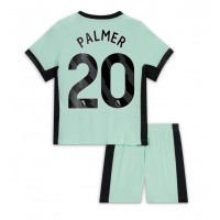 Camisa de time de futebol Chelsea Cole Palmer #20 Replicas 3º Equipamento Infantil 2023-24 Manga Curta (+ Calças curtas)